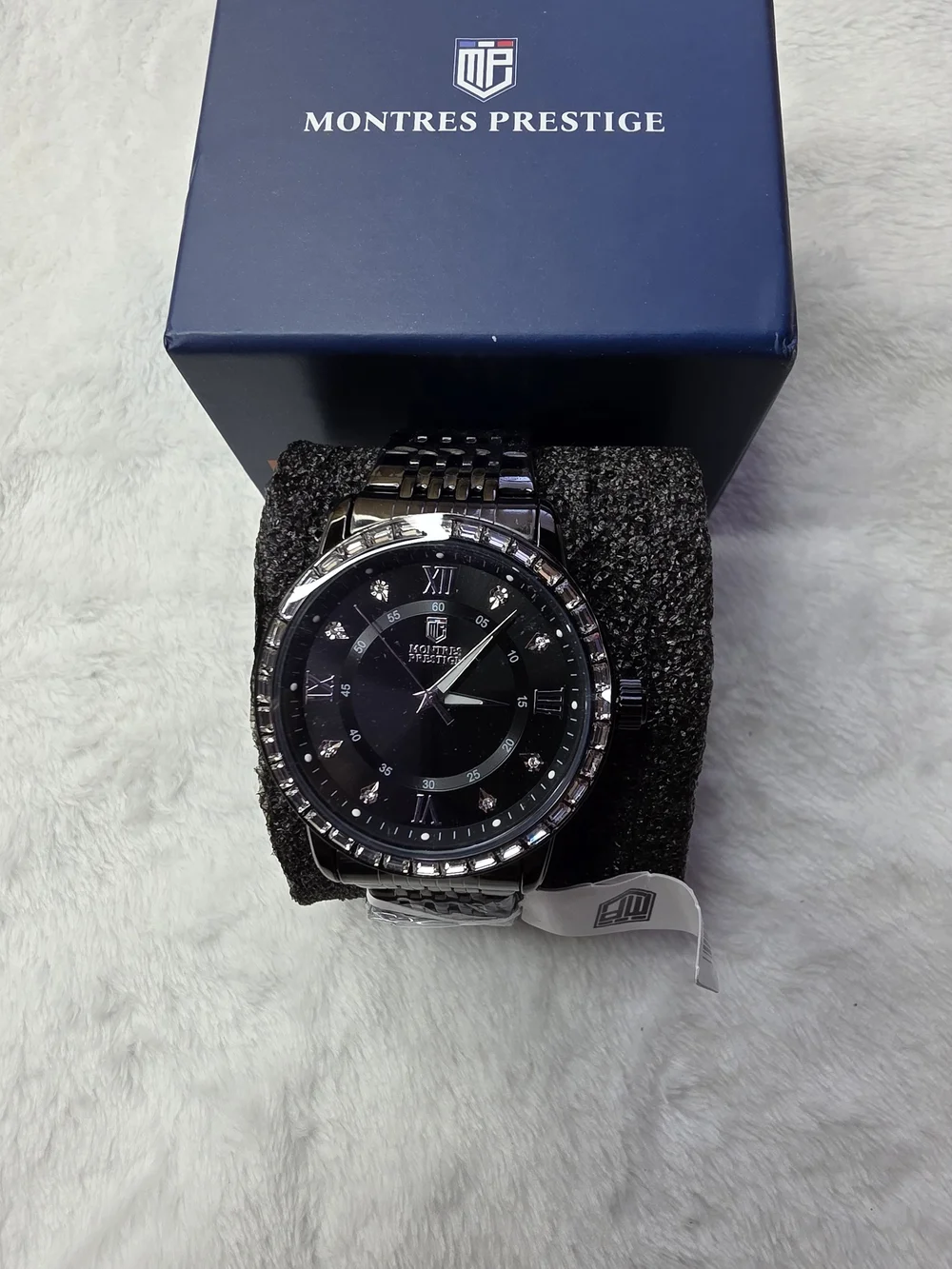 Invicta Montres Prestige Black Stainless Steel Men's Watch MPW-0243